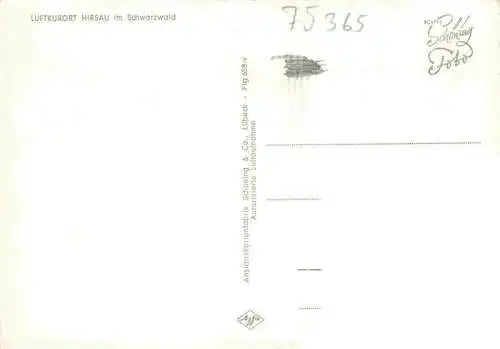AK / Ansichtskarte  Hirsau Panorama Luftkurort im Schwarzwald