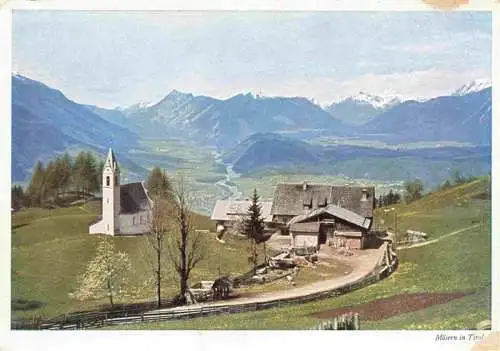 AK / Ansichtskarte  Moesern_Telfs_Tirol_AT Panorama mit Kirche