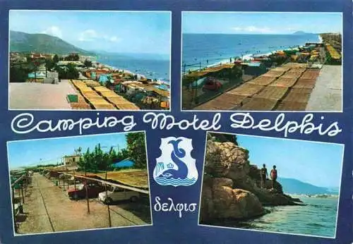 AK / Ansichtskarte  Ceriale_Liguria_IT Camping Motel Delphis sul mare Bungalows Pesca Sci