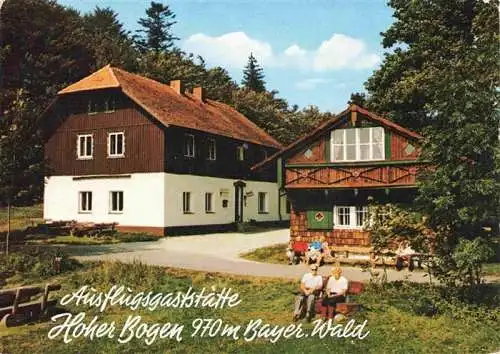 AK / Ansichtskarte 73980418 Rimbach_Bayrischer_Wald Ausflugsgaststaette Hoher Bogen