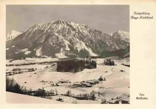 AK / Ansichtskarte 73980454 Ruhpolding Panorama Bayerisches Hochland Alpen