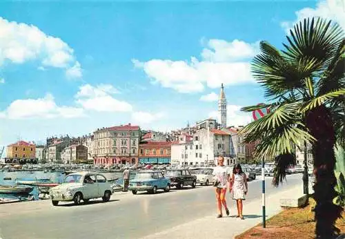 AK / Ansichtskarte  Rovinj_Rovigno_Istrien_Croatia Partie am Hafen