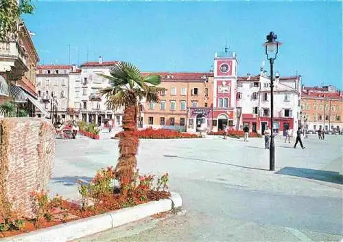 AK / Ansichtskarte  Rovinj_Rovigno_Istrien_Croatia Stadtzentrum Platz