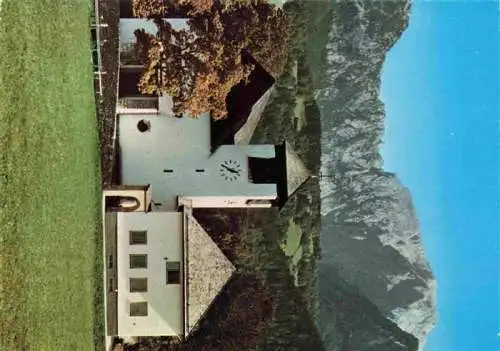 AK / Ansichtskarte 73980541 Unterstein__Schoenau_Berchtesgaden Katholische Pfarrkirche Blick gegen Hohen Goell