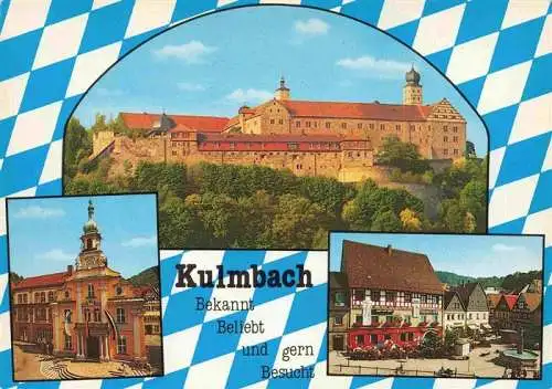 AK / Ansichtskarte 73980554 Kulmbach Schloss Motive Altstadt Markt Franken's Biermetropole