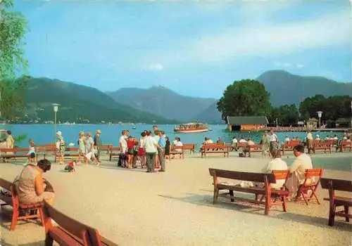 AK / Ansichtskarte  BAD_WIEssEE_Tegernsee Kurpromenade