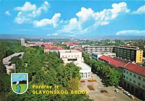 AK / Ansichtskarte  Slavonskog_Broda Stadtpanorama