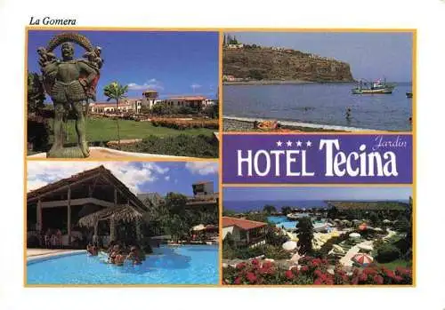 AK / Ansichtskarte 73980670 La_Gomera Hotel Tecina Panorama Pool