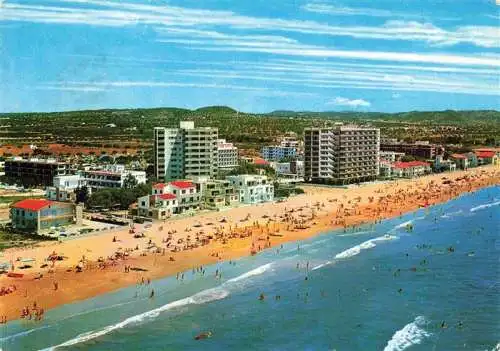 AK / Ansichtskarte 73980696 TARRAGONA_ES Vendrell San Salvador Playa Plage Beach Fliegeraufnahme