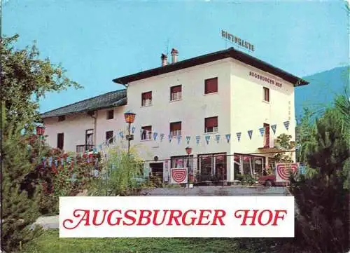 AK / Ansichtskarte  San_Cristoforo_al_Lago_Trentino_IT Ristorante Albergo Augsburger Hof