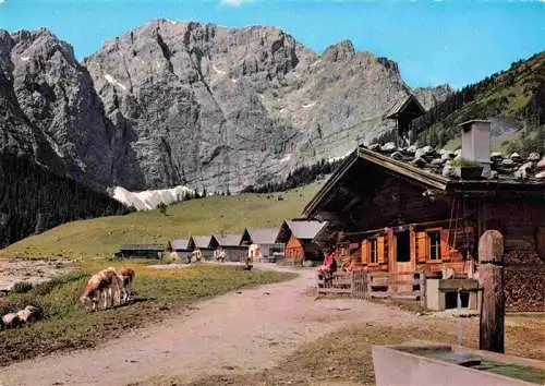 AK / Ansichtskarte  Eng_Alm_1272m_Tirol mit Karwendel