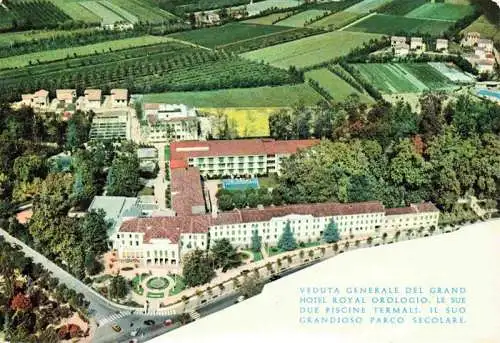 AK / Ansichtskarte 73980723 Abano_Terme_Veneto_IT Grand Hotel Royal Orologio Fliegeraufnahme