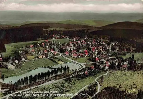 AK / Ansichtskarte  Hahnenklee-Bockswiese_Harz Fliegeraufnahme