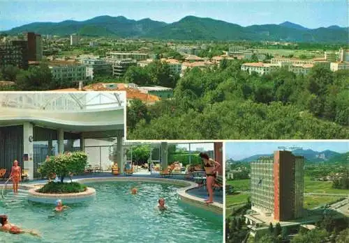 AK / Ansichtskarte  Abano_Terme_Veneto_IT Panorama Hotel Terme Centrale Piscina