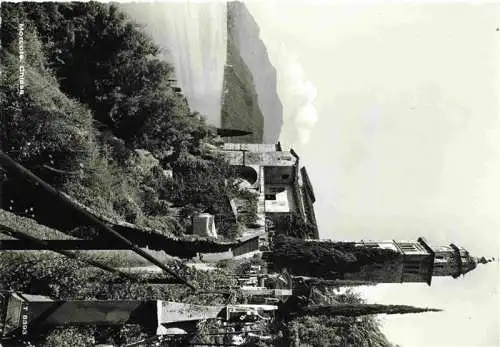 AK / Ansichtskarte  Morcote_Lago_di_Lugano_TI Panorama Kirche