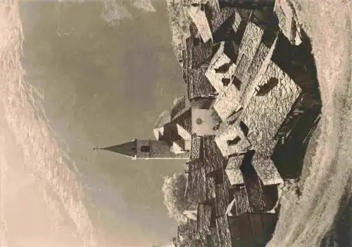 AK / Ansichtskarte  Visperterminen_VS Teilansicht mit Kirche