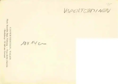 AK / Ansichtskarte  Visperterminen_VS Teilansicht mit Kirche