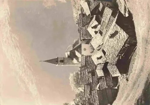 AK / Ansichtskarte  Visperterminen_VS Teilansicht mit Kirche