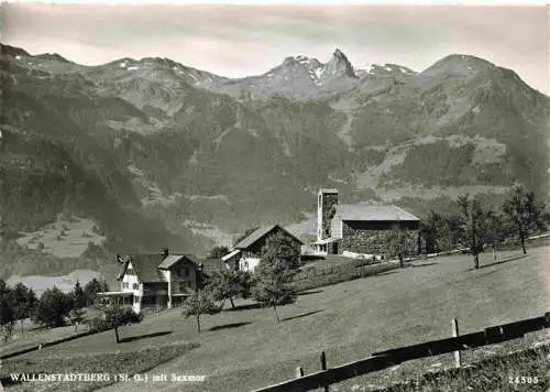 AK / Ansichtskarte  Wallenstadtberg_SG Kurhaus Alpenblick mit Sexmor