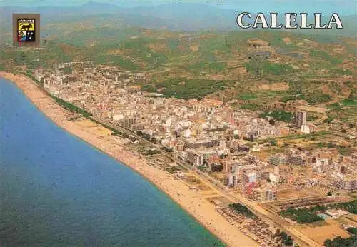 AK / Ansichtskarte  CALELLA_de_la_Costa_Calella_de_Mar_ES Fliegeraufnahme