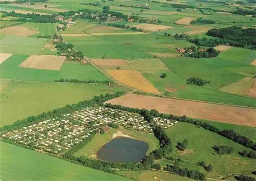 AK / Ansichtskarte  Ploenjeshausen_Bremervoerde Campingplatz Duxbachtal Fliegeraufnahme