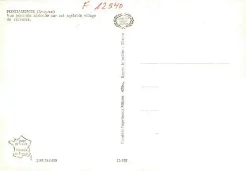 AK / Ansichtskarte  Fondamente Vue générale aérienne Village de Vacances