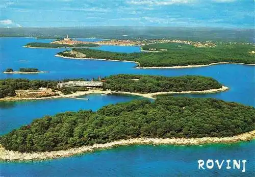 AK / Ansichtskarte  Rovinj_Rovigno_Istrien_Croatia Kuestenpanorama