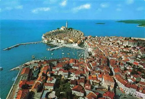 AK / Ansichtskarte 73980938 Rovinj_Rovigno_Istrien_Croatia Hafen Altstadt