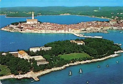 AK / Ansichtskarte  Rovinj_Rovigno_Istrien_Croatia Panorama Katharineninsel