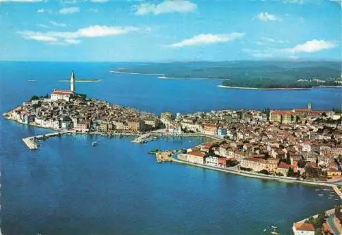 AK / Ansichtskarte 73980955 Rovinj_Rovigno_Istrien_Croatia Panorama Hafen Altstadt