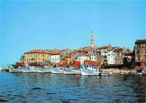AK / Ansichtskarte 73980959 Rovinj_Rovigno_Istrien_Croatia Hafen Fischkutter