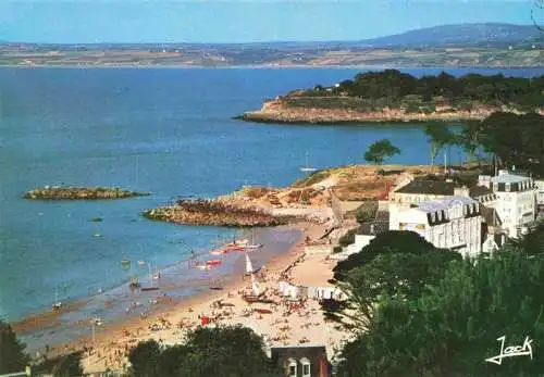 AK / Ansichtskarte  Treboul_Douarnenez_29_Finistere Vue générale sur la plage des sables blancs et la baie de Douarnenez