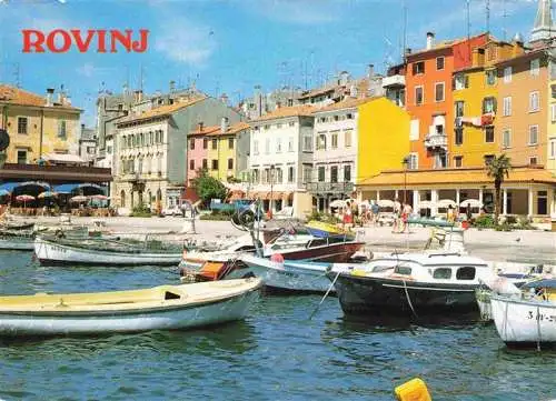 AK / Ansichtskarte 73980982 Rovinj_Rovigno_Istrien_Croatia Hafen