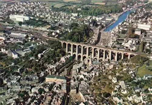 AK / Ansichtskarte  Morlaix_29_Finistere Centre de la ville Viaduc vue aérienne