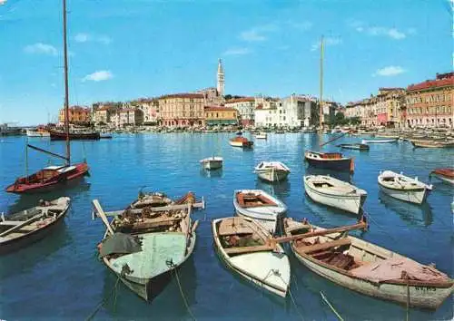 AK / Ansichtskarte 73981009 Rovinj_Rovigno_Istrien_Croatia Hafen