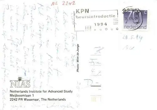 AK / Ansichtskarte  Wassenaar_NL NIAS Netherlands Institute for Advanced Study