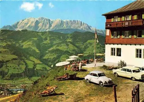 AK / Ansichtskarte 73981033 St_Johann__Pongau_AT Berghotel Hahnbaum Fernsicht Alpenpanorama
