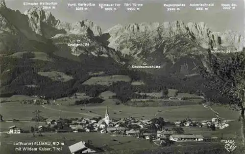 AK / Ansichtskarte 73981063 Ellmau_Elmau_Tirol_AT mit Wildem Kaiser