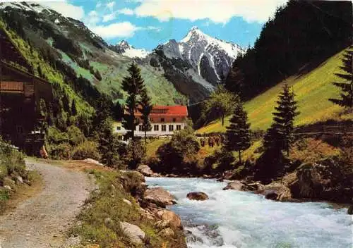 AK / Ansichtskarte  Zillertal_Tirol_AT Gasthof Pension Zillergrund mit Brandbergkolm