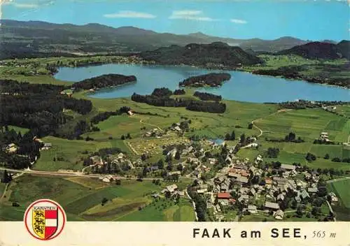 AK / Ansichtskarte 73981074 Faak_am_See_Finkenstein Fliegeraufnahme