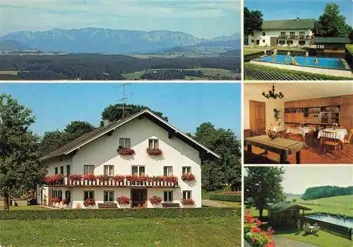 AK / Ansichtskarte  Poendorf Haus Lugstein Pool Gastraum