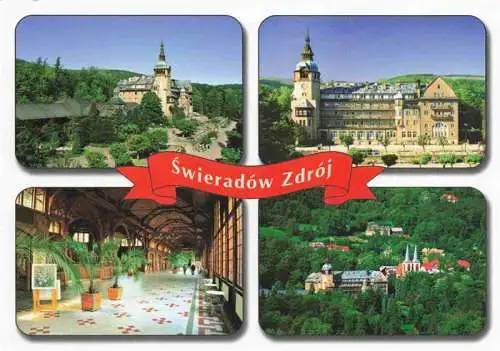 AK / Ansichtskarte  Swieradow_Zdroj_Bad_Flinsberg_PL Kurhaus Wandelhalle