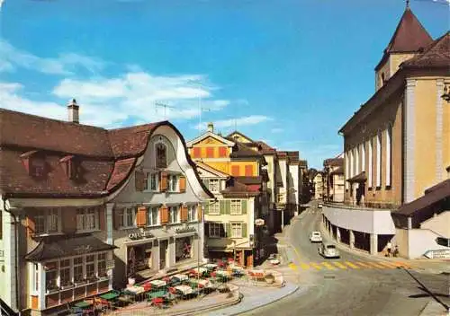 AK / Ansichtskarte  Appenzell_IR Hauptgasse Café Adler