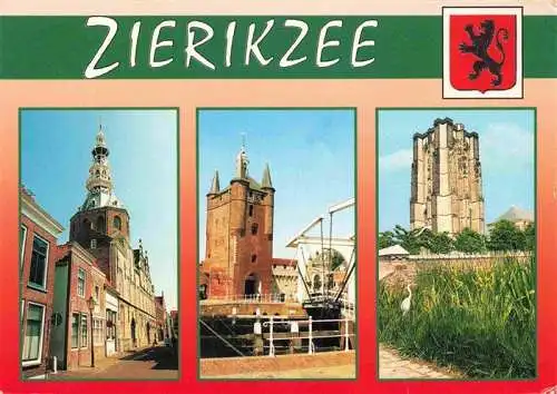 AK / Ansichtskarte  Zierikzee_Zierickzee_Zeeland_NL Stadtzentrum Zuidhavenpoort Monster-Toren