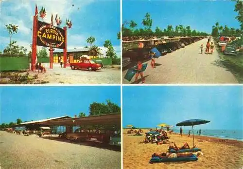 AK / Ansichtskarte 73981162 Cavallino_Lido_Venezia_IT Europa Camping Strand