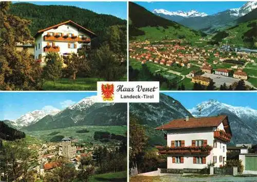 AK / Ansichtskarte  Landeck__Tirol_AT Haus Venet Panorama Teilansicht 