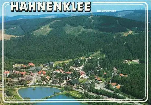 AK / Ansichtskarte  Hahnenklee-Bockswiese_Harz Fliegeraufnahme