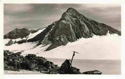 AK / Ansichtskarte  Scesaplana_GR Gebirgspanorama Rhaetikon