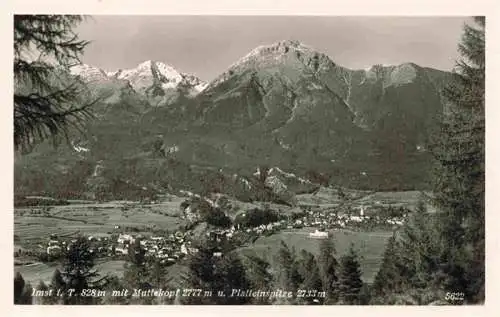 AK / Ansichtskarte  Imst_Tirol_AT Panorama mit Muttekopf und Platteinspitze