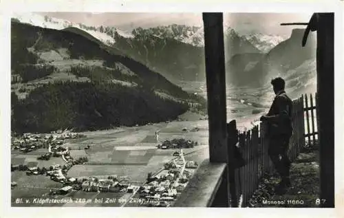 AK / Ansichtskarte  Zell_am_Ziller_Tirol_AT Panorama Blick vom Kloepflstaudach Zillertaler Alpen